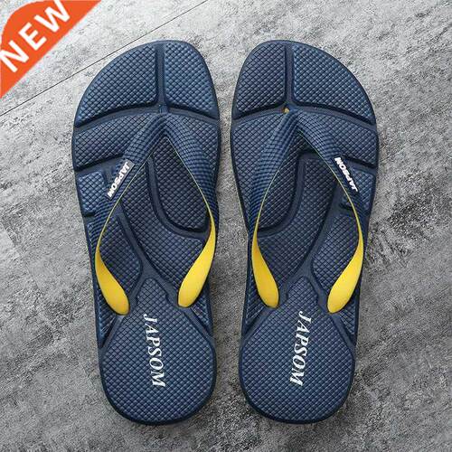 Hot Fashion Blue Massage Slippers Men Flip Flops Big Size 46