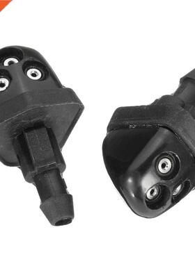 2pcs Car Windshield Water Spray Jet Nozzle Windscreen Wiper