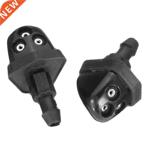 2pcs Car Windshield Water Spray Jet Nozzle Windscreen Wiper