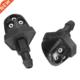 Water Spray Jet 2pcs Windscreen Windshield Nozzle Wiper Car