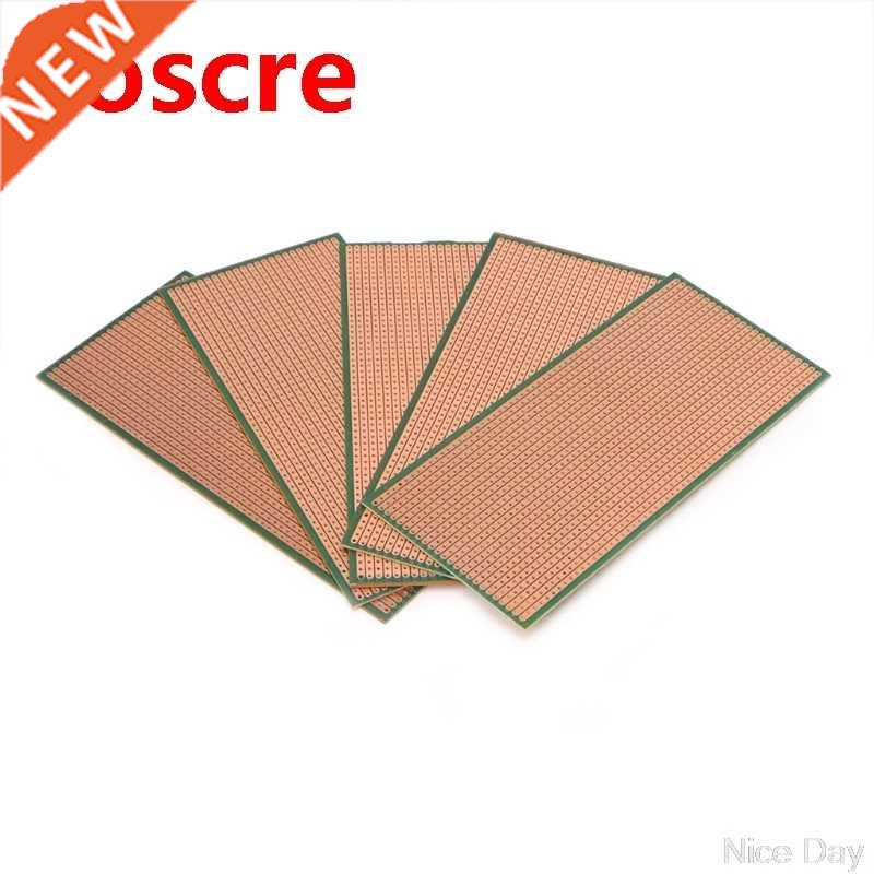 5 Pcs 6.5x14.5cm Stripboard Veroboard Uncut PCB Platine Sing