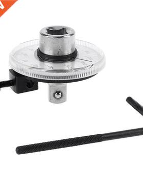 Torque Angle Ruler Protractor 360 Degree 1/2 Inch Drive Mete