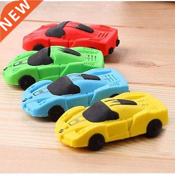 1 Piece Removable Rubber Eraser Sports Car Style Children's