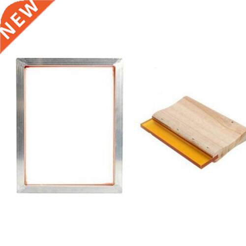 2Pcs/Set Screen Printing Kit 300M Silkscreen Mesh luminum F