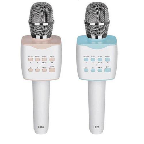L828 Wireless Microphone Mobile Phone Karaoke Microphone