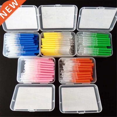 60Pcs 0.6-1.5mm Interdental Brushes Health Ce Tooth Push-P