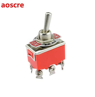 1PCS E-TEN1322 15A/250V 6 pin Waterproof Switch Cap On-Off-O