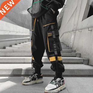 Hip Hop Men‘s Streetwe Pants Men Cgo Pants Jogger Casua