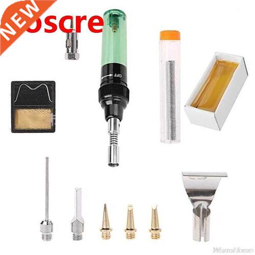 11 Pcs Gas Welder Electric Welding Tool Cordless Gas Solderi