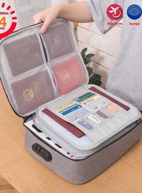 Document Organizer Briefcase A4 Folder Holder Men's Wome