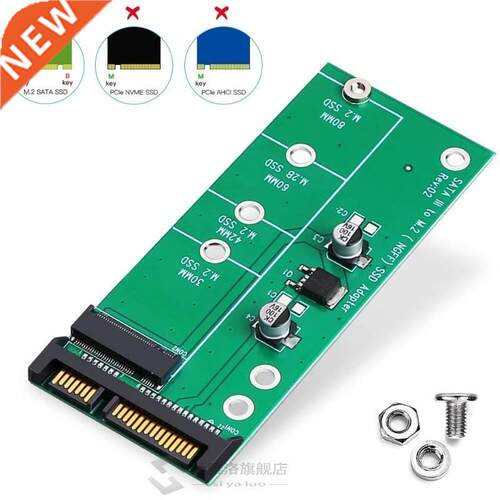 M2 SATA Adapter SATA III to M.2 (NGFF) SSD Converter Card SA
