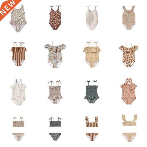 Rc 2022 Spring Girls One Piece Sling Swimsuit Suit