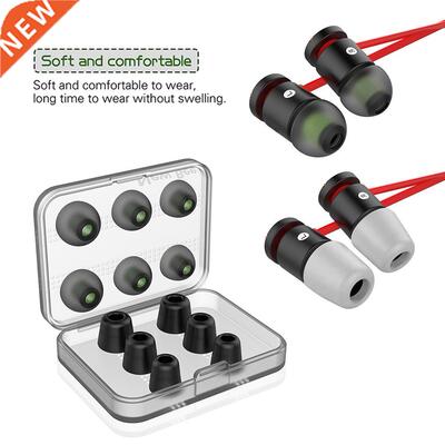 New 12pcs Set Replacement Noise Isolating  pairs Memory Foa