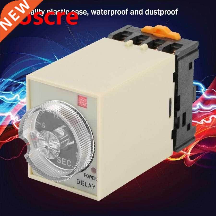 ST3PF 0-30s Power on and off Delay Timer Relay Knob Control