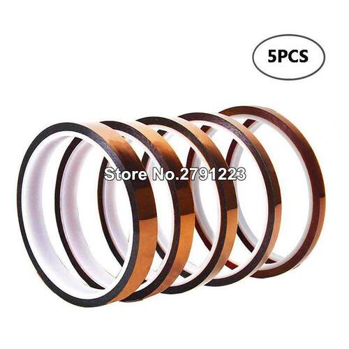 10mm *33m High Temperature Heat Resistant Polyimide Gold