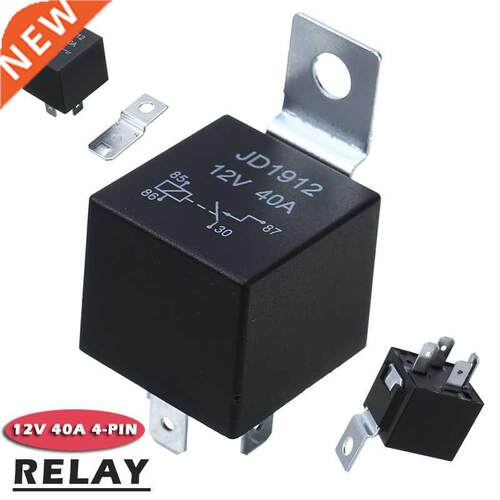 1pc Practical 12V 40A Relay 4 PIN Waterproof Automotive Car