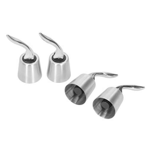 Wine Stopper Stainless Steel Expanding Wine Saver for Restau