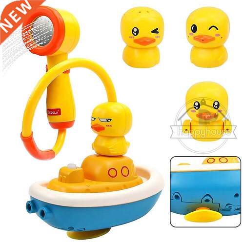 Baby Bath Toys  Spray Water Bath Toys Electric Duck