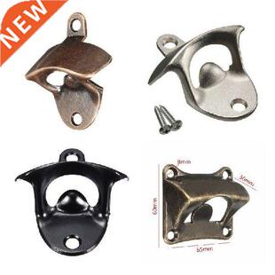 1PC Bottle Opener Wll Mounted Rustic Beer Opener Set
