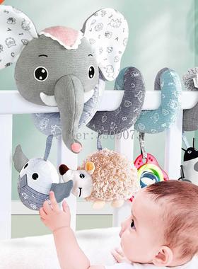 Toy Baby Stroller Comfort Stuffed Animal Rattle Crib Rattles
