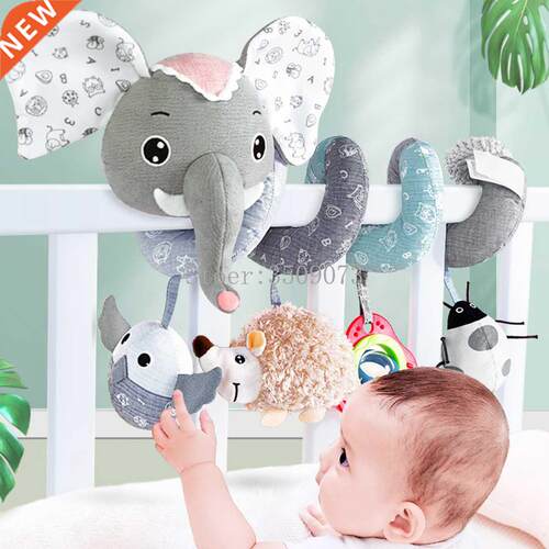 Toy Baby Stroller Comfort Stuffed Animal Rattle Crib Rattles