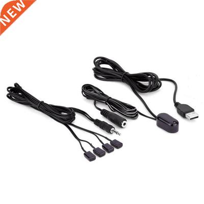 IR Extender 1Receiver 4Emitters Repeater Syem Remote Contr