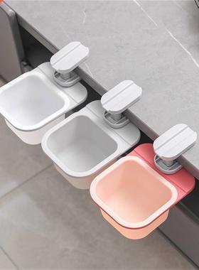 Hanging Garbage Can Clip On Countertop Waste Bin with Trash