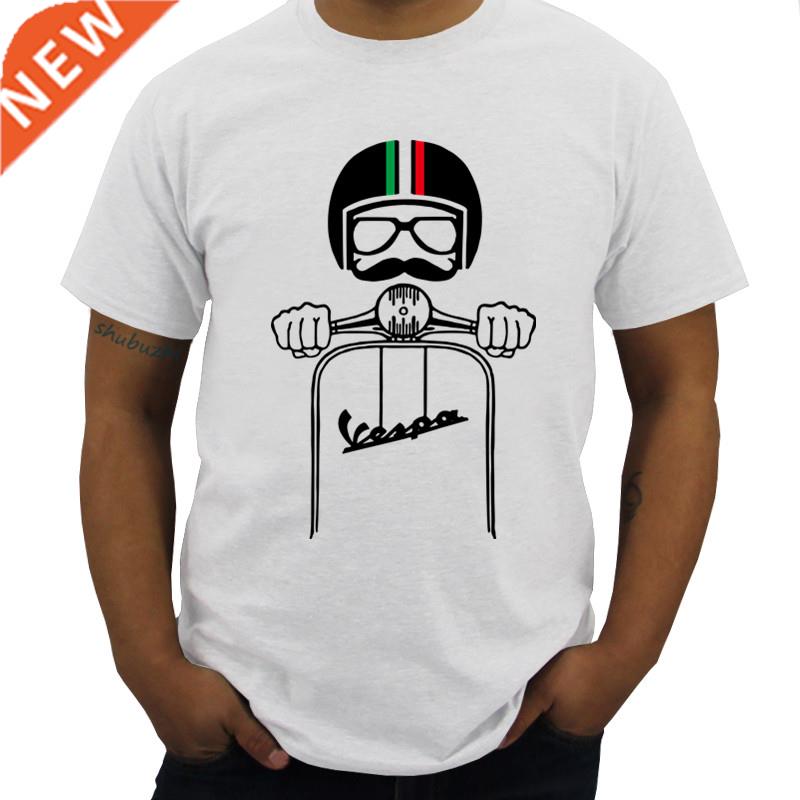 Men Cotton T Shirt Summer Brand Tshirt MAGLIETTA TSHIRT VESP