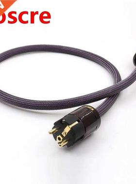 Preffair D507 OCC Copper audio AC schuko Power cable with P