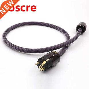 Preffair D507 OCC Copper audio AC schuko Power cable with P