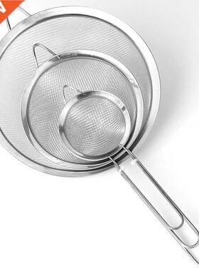 Stainless Steel Wire Fine Mesh Sieve Oil Strainer Flour Cola