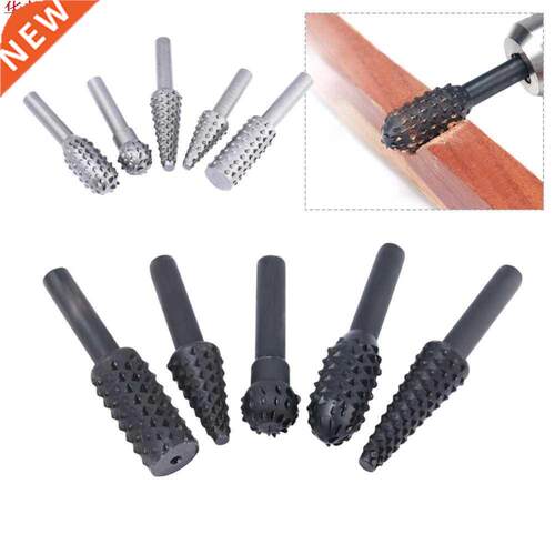 5pcs Rasp File Drill Bits Rasp Set Drill Grinder Drill Rasp