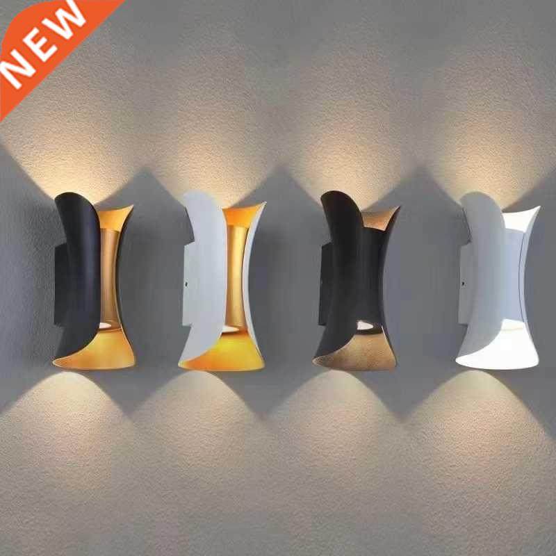 IP65 LED waterproof wall lamps 6W 12W indoor and outdoor adj