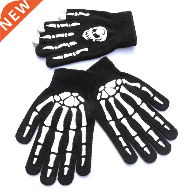 Halloween Supplies Luminous Gloves for Winter Hand Warmer No