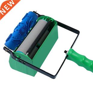 Embossed Paint Rubber Roller Patterned Wall Painting 5 Inch