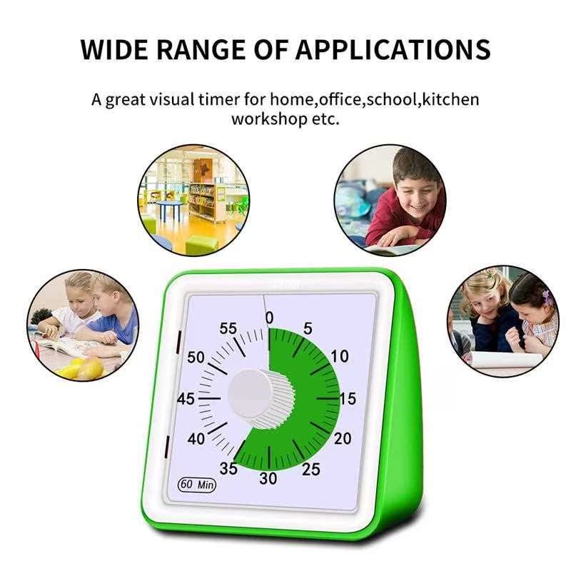 60 Minutes Silent Visual Analog Student Classroom Kitchen T