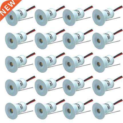 Dimmable 1W LED 15mm Recessed Spotlight IP65 Home Kitchen Ce