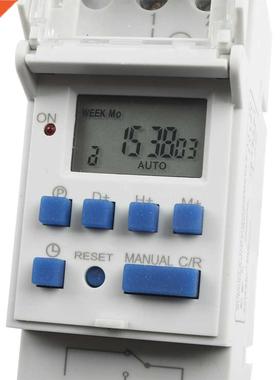 1Pc NewType 220V Digital LCD Power Timer Programmable Time S