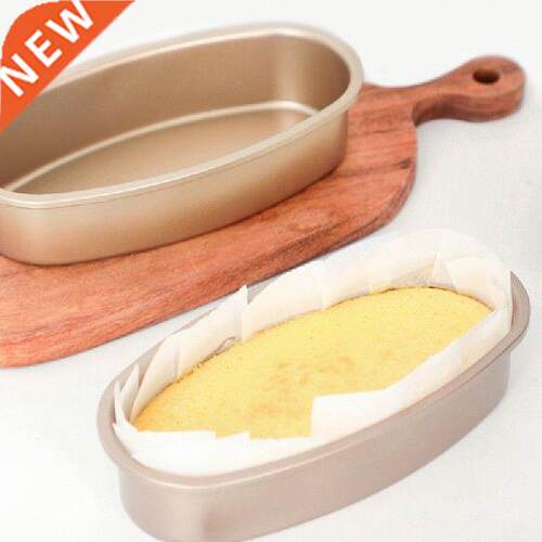 23Cm Oval Non-stick Pans Carbon Steel Cake Mold Cheesecake