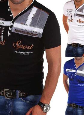 Zogaa 2019 New Men Short Sleeve Polo Shirt Summer Turn Down