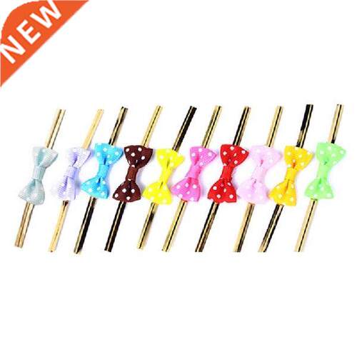 Bow Tie Wrapping Golden Wire 100pcs Binding Lollipop Candy