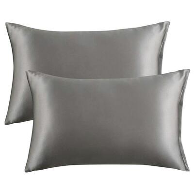 HOT Pure Emulation Silk Satin Pillowcase Comfortable Pillow