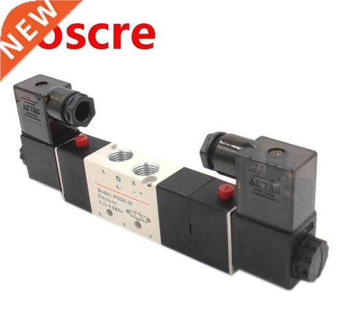 1pcs 1/4'' Ports 4V230C-08 DC 12V 24V AC 110V AC 220V 3 Posi