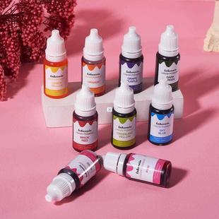 New 10ml Liquid Pigment for Lip Gloss Color Pigment Dyeing