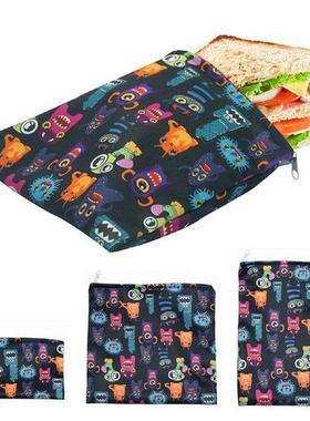 3pcs/set Reusable Food Storage Bags Leakproof Freezer Bag