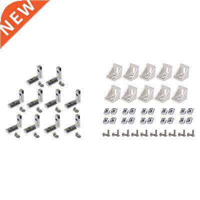 50Pcs Corner Bracket 2020 Series Profile Connector Set With