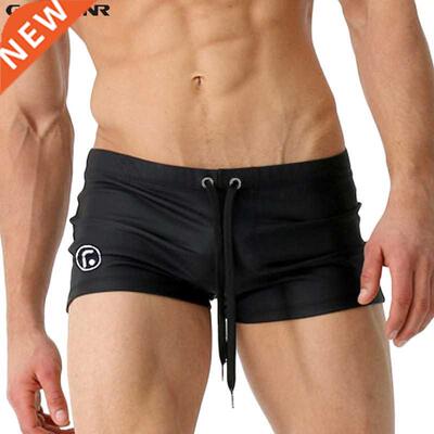 GANYANR Brand Sexy Men Swimwear Brazilian Classic Cut Swimsu