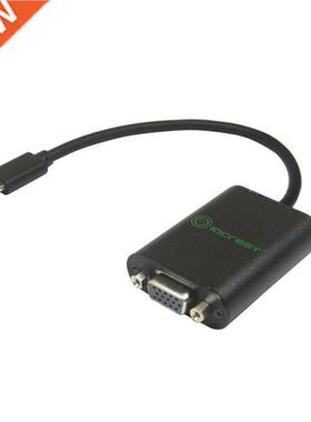 USB .1 Type-C to VGA Adapter DP Alt Mode 1080P Aluminium Ca