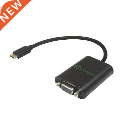 USB .1 Type-C to VGA Adapter DP Alt Mode 1080P Aluminium Ca