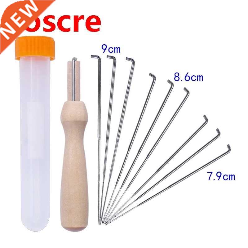10 Pcs 9cm 8.6cm 7.9cm Mxed Feltng Needles Wool Felt Tool